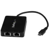 StarTech.com adattatore USB-C a doppia Gigabit Ethernet con porta USB (Type-A)