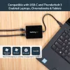 StarTech.com adattatore USB-C a doppia Gigabit Ethernet con porta USB (Type-A)