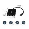 StarTech.com adattatore USB-C a doppia Gigabit Ethernet con porta USB (Type-A)