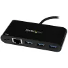 StarTech.com adattatore USB-C a Ethernet con hub USB 3.0 a 3 porte e Power Delivery