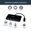 StarTech.com adattatore USB-C a Ethernet con hub USB 3.0 a 3 porte e Power Delivery