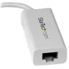 StarTech.com adattatore di rete USB-C a Gigabit - bianco, con filo, USB Type-C, Ethernet, 5000 Mbit/s, bianco