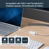 StarTech.com adattatore di rete USB-C a Gigabit - bianco, con filo, USB Type-C, Ethernet, 5000 Mbit/s, bianco