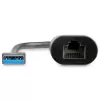 StarTech.com US2GA30 adattatore USB 3.0 Type-A a 2,5 Gigabit Ethernet, NBASE-T, 2.5GBASE-T, RJ45, 10/100/1000/2500 Mbps, nero/grigio siderale