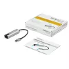 StarTech.com US2GA30 adattatore USB 3.0 Type-A a 2,5 Gigabit Ethernet, NBASE-T, 2.5GBASE-T, RJ45, 10/100/1000/2500 Mbps, nero/grigio siderale