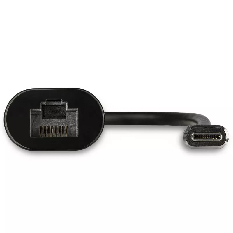StarTech.com US2GC30 adattatore USB-C a 2,5 Gigabit Ethernet, USB 3.0, NBASE-T, 2.5GBASE-T, RJ45, 10/100/1000/2500 Mbps, nero/grigio siderale
