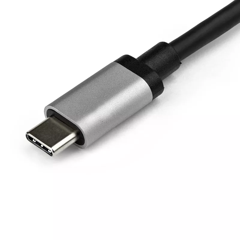 StarTech.com US2GC30 adattatore USB-C a 2,5 Gigabit Ethernet, USB 3.0, NBASE-T, 2.5GBASE-T, RJ45, 10/100/1000/2500 Mbps, nero/grigio siderale