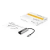 StarTech.com US2GC30 adattatore USB-C a 2,5 Gigabit Ethernet, USB 3.0, NBASE-T, 2.5GBASE-T, RJ45, 10/100/1000/2500 Mbps, nero/grigio siderale