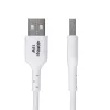 StarTech.com cavo di ricarica USB-A a USB-C 2m, ricarica e sincronizzazione, 3A, USB 2.0, guaina TPE - cavo di ricarica USB bianco