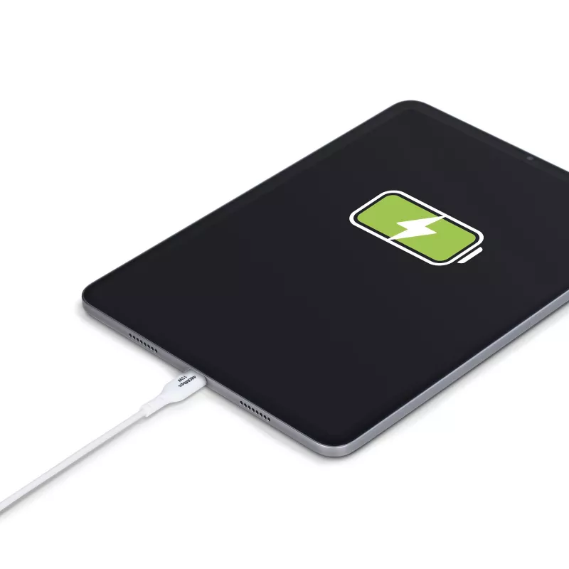 StarTech.com cavo di ricarica USB-A a USB-C 2m, ricarica e sincronizzazione, 3A, USB 2.0, guaina TPE - cavo di ricarica USB bianco