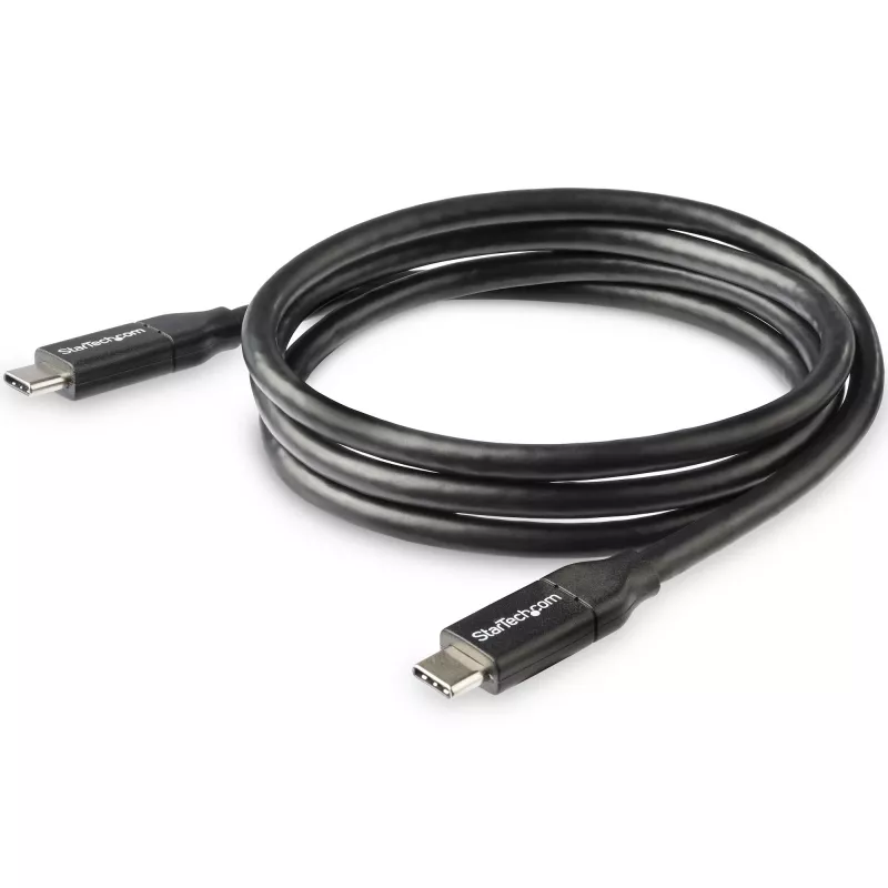 StarTech.com cavo USB-C a USB-C con 5A PD – M/M – 1 m – USB 2.0 – certificato USB-IF