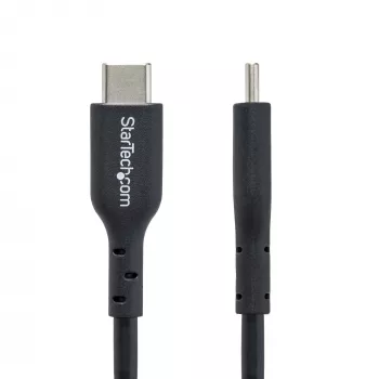 StarTech.com Cavo di ricarica USB-C da 3 m (9.8 ft), cavo USB-C, cavo di ricarica per laptop USB 2.0 Type-C, 60W 3A Power Delivery, guaina in TPE, cavo per trasferimento dati USB-C, M/M