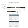 StarTech.com Cavo di ricarica USB-C da 1 m, cavo USB-C certificato USB-IF, 240W PD EPR, cavo di ricarica per laptop USB 2.0 Type-C, cavo per trasferimento dati USB-C, guaina in TPE, M/M