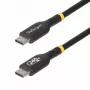 StarTech.com Cavo di ricarica USB-C da 2 m, cavo USB-C certificato USB-IF, 240 W PD EPR, cavo di ricarica per laptop USB 2.0 Type-C, cavo di trasferimento dati USB-C, guaina in TPE, M/M
