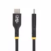 StarTech.com Cavo di ricarica USB-C da 2 m, cavo USB-C certificato USB-IF, 240 W PD EPR, cavo di ricarica per laptop USB 2.0 Type-C, cavo di trasferimento dati USB-C, guaina in TPE, M/M