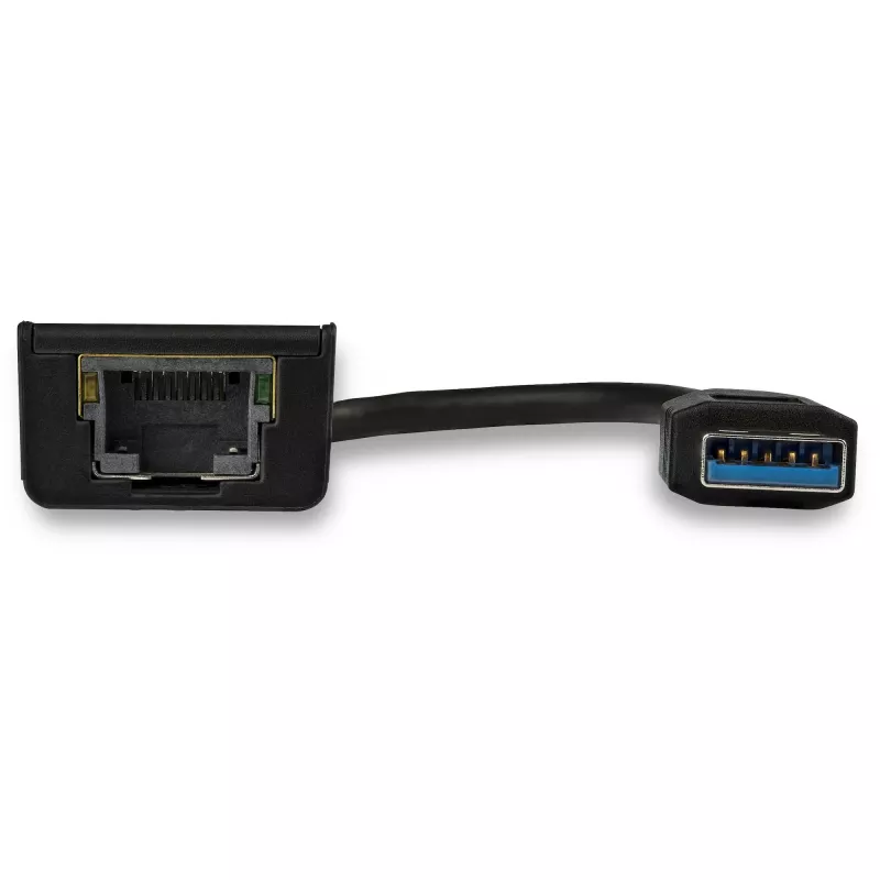 StarTech.com Adattatore di rete USB 3.0 a Gigabit Ethernet, 10/100/1000 Mbit/s, USB a RJ45, adattatore USB 3.0 a LAN, adattatore Ethernet USB 3.0 (GbE), conforme TAA
