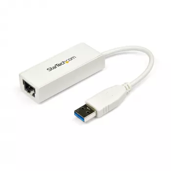 StarTech.com Adattatore di rete USB 3.0 a Gigabit Ethernet, 10/100/1000 Mbit/s, USB a RJ45, adattatore USB 3.0 a LAN, adattatore Ethernet USB 3.0 (GbE), conforme TAA