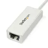StarTech.com Adattatore di rete USB 3.0 a Gigabit Ethernet, 10/100/1000 Mbit/s, USB a RJ45, adattatore USB 3.0 a LAN, adattatore Ethernet USB 3.0 (GbE), conforme TAA
