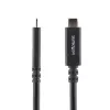 StarTech.com Cavo USB-C a USB-C da 1,8 m – 5 A, 100 W PD 3.0 – certificato per Chromebook – certificato USB-IF – M/M – USB 3.0 5 Gbit/s – cavo di ricarica USB-C – cavo USB Type-C