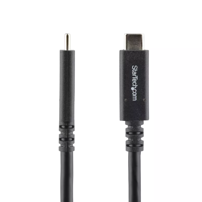 StarTech.com Cavo USB-C a USB-C da 1,8 m – 5 A, 100 W PD 3.0 – certificato per Chromebook – certificato USB-IF – M/M – USB 3.0 5 Gbit/s – cavo di ricarica USB-C – cavo USB Type-C