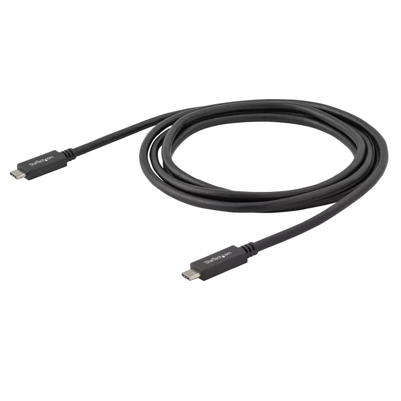 StarTech.com Cavo USB-C con Power Delivery (3A) – M/M – 2 m (6 ft.) – USB 3.0 – certificato USB-IF