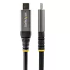 StarTech.com Cavo USB-C da 2 m 5Gbps – Cavo USB-C di alta qualità – Cavo USB 3.0 (5Gbps) Type-C – Ricarica 100W (5A) Power Delivery, modalità DP Alt – Cavo USB-C a C – Ricarica e sincronizzazione
