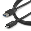 StarTech.com USB31AC1M cavo da USB-A a USB-C, maschio/maschio, USB 3.1, 10 Gbps, 1 m (3 ft), nero