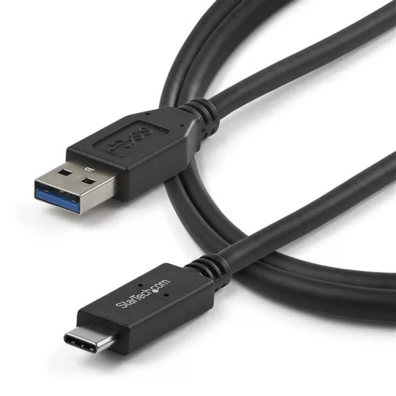 StarTech.com USB31AC1M cavo da USB-A a USB-C, maschio/maschio, USB 3.1, 10 Gbps, 1 m (3 ft), nero