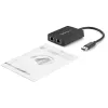 StarTech.com Adattatore NIC USB 3.0 a doppia porta Gigabit Ethernet con porta USB