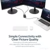 StarTech.com Adattatore USB 3.0 a doppio DisplayPort – 4K 60 Hz, 3.2 Gen 1 (3.1 Gen 1), USB Type-A, uscita DisplayPort, 4096 x 2160 pixel