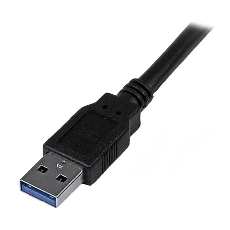 StarTech.com USB3SAA3MBK cavo USB 3.0, da USB-A a USB-A, maschio/maschio, USB 3.1 Gen 1 (5 Gbps), 3 m (10 ft), nero