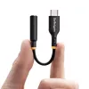 StarTech.com USBCAUDIO2 adattatore audio da USB-C a 3,5 mm TRRS per cuffie/auricolare con microfono, DAC a 32 bit, compatibile con Thunderbolt, 12,7 cm, nero