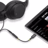 StarTech.com USBCAUDIO2 adattatore audio da USB-C a 3,5 mm TRRS per cuffie/auricolare con microfono, DAC a 32 bit, compatibile con Thunderbolt, 12,7 cm, nero
