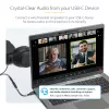 StarTech.com USBCAUDIO2 adattatore audio da USB-C a 3,5 mm TRRS per cuffie/auricolare con microfono, DAC a 32 bit, compatibile con Thunderbolt, 12,7 cm, nero