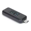 StarTech.com Tester di alimentazione USB-C, multimetro digitale, misuratore di tensione e corrente bidirezionale, fino a 240W PD EPR, tester portatile per prestazioni di cavi e porte USB-C