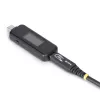 StarTech.com Tester di alimentazione USB-C, multimetro digitale, misuratore di tensione e corrente bidirezionale, fino a 240W PD EPR, tester portatile per prestazioni di cavi e porte USB-C