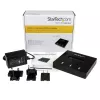 StarTech.com Duplicatore e cancellatore USB standalone 1 a 2, copiatore multi-USB flash drive, copia di sistema e file e copia completa del drive a 1,5 GB/min, cancellazione singola e a 3 passaggi, display LCD – TAA