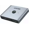 Switch HDMI Unitek V1163A 2x1 8K 60 Hz — 2 ingressi su 1 uscita