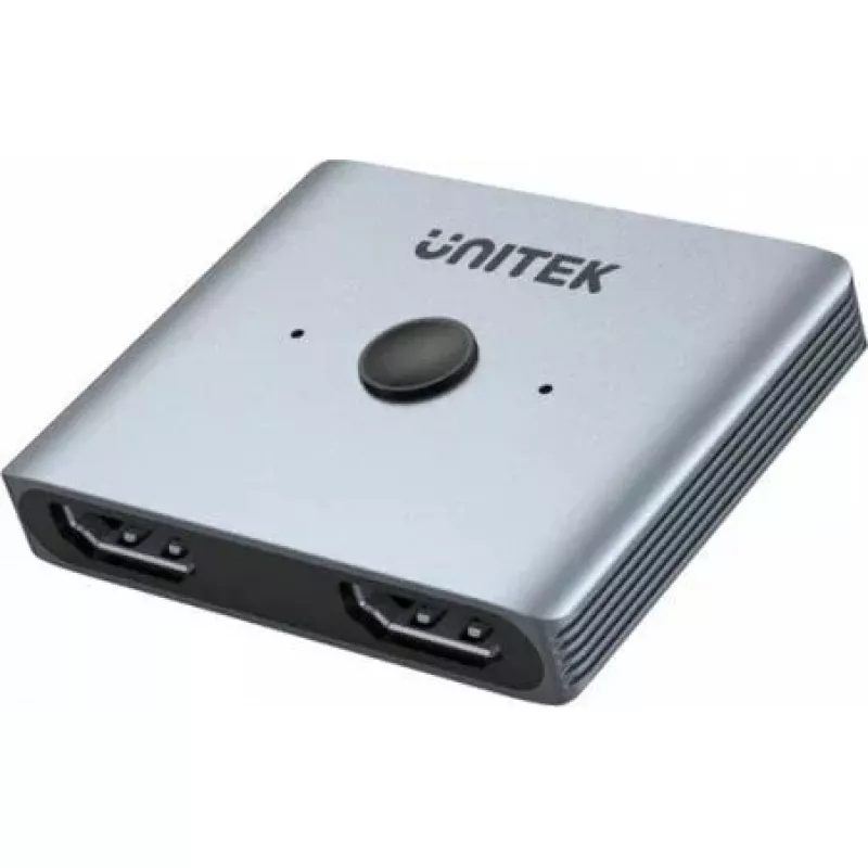 Switch HDMI Unitek V1163A 2x1 8K 60 Hz — 2 ingressi su 1 uscita
