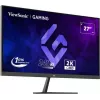 ViewSonic VX2758A-2K-PRO-3 monitor gaming da 27 pollici (68,6 cm), IPS, 2560 x 1440 QHD, 240 Hz, 1 ms, FreeSync Premium, HDR400, 2x HDMI 2.1, DisplayPort, nero