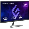 ViewSonic VX2758A-2K-PRO-3 monitor gaming da 27 pollici (68,6 cm), IPS, 2560 x 1440 QHD, 240 Hz, 1 ms, FreeSync Premium, HDR400, 2x HDMI 2.1, DisplayPort, nero
