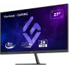 ViewSonic VX2758A-2K-PRO-3 monitor gaming da 27 pollici (68,6 cm), IPS, 2560 x 1440 QHD, 240 Hz, 1 ms, FreeSync Premium, HDR400, 2x HDMI 2.1, DisplayPort, nero