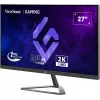 ViewSonic VX2758A-2K-PRO-3 monitor gaming da 27 pollici (68,6 cm), IPS, 2560 x 1440 QHD, 240 Hz, 1 ms, FreeSync Premium, HDR400, 2x HDMI 2.1, DisplayPort, nero