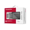 Axagon ACU-QC18 QC 3.0 1× uscita caricabatterie da parete 18W, interno, AC, nero