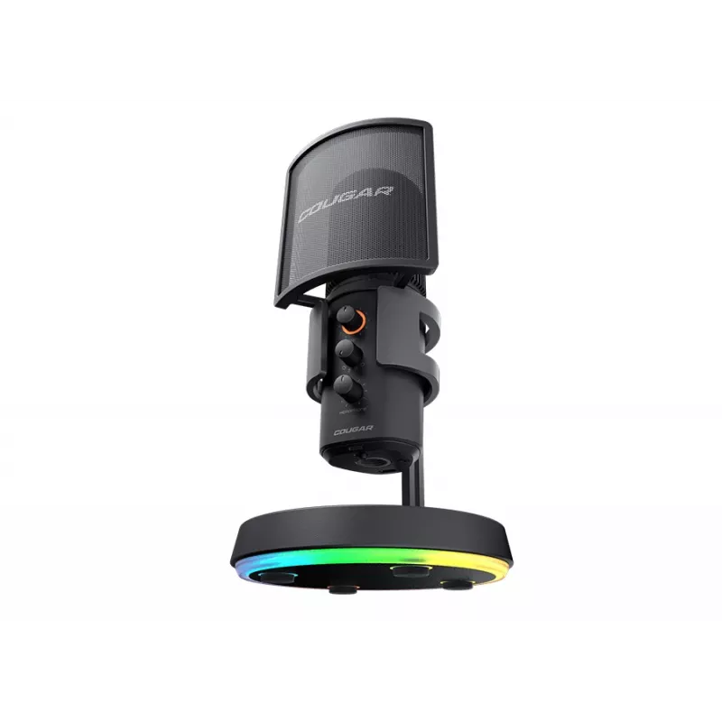 COUGAR microfono da studio Screamer-X, microfono da studio, -45 dB, 20 - 20000 Hz, 16 Bit, 48 kHz, 120 dB