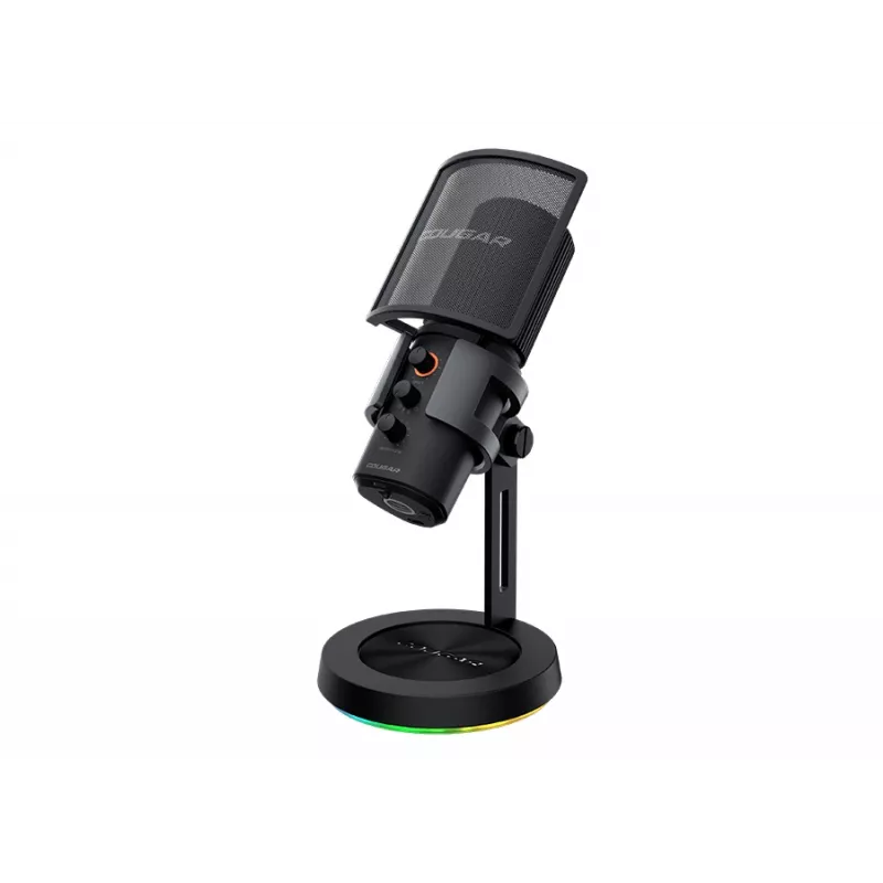 COUGAR microfono da studio Screamer-X, microfono da studio, -45 dB, 20 - 20000 Hz, 16 Bit, 48 kHz, 120 dB
