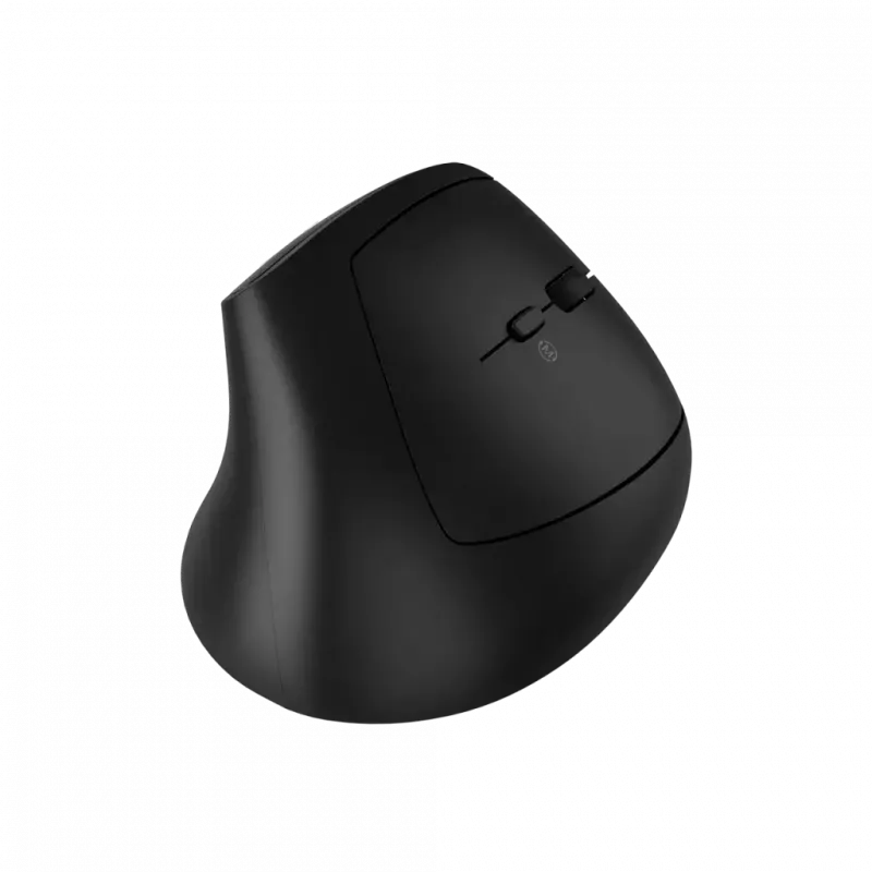 Mouse CANYON MW-25 ergonomico LED AA dualmode wireless nero