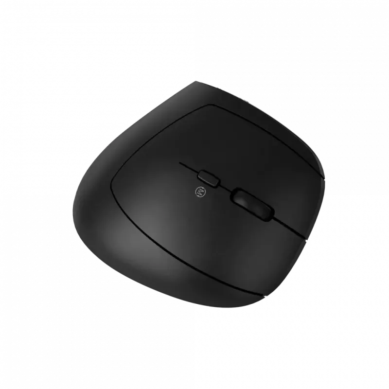 Mouse CANYON MW-25 ergonomico LED AA dualmode wireless nero