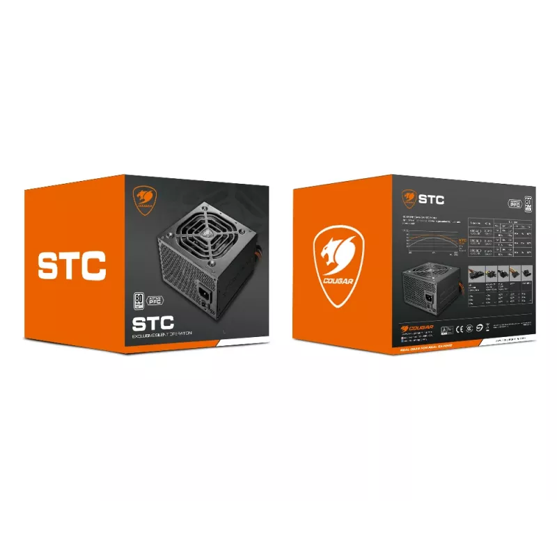 COUGAR alimentatore STC 600W ATX / 80 Plus 230V EU