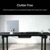 Scrivania COUGAR Gaming E-GRAV 180 nero rettangolare fibra di carbonio 180x80cm